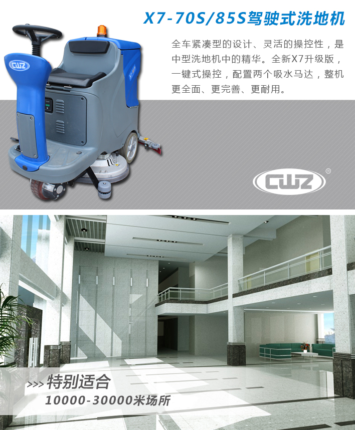 商場洗地機