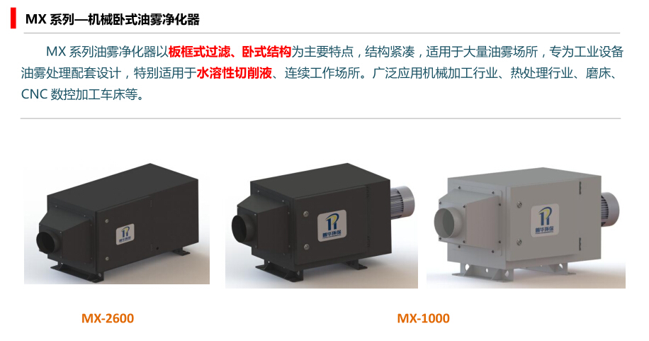 綿陽機(jī)械臥式油霧凈化器