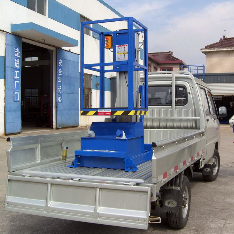 四川車載式升降機,成都皮卡車載式升降機,成都鋁合金單柱升降機,四川鋁合金升降機,四川皮卡車載升降機廠家