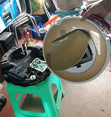家用小型掃地機(jī)器人維修